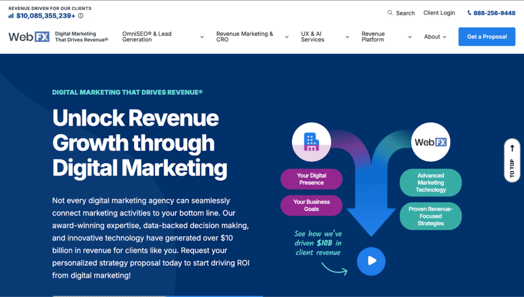 WebFX Homepage