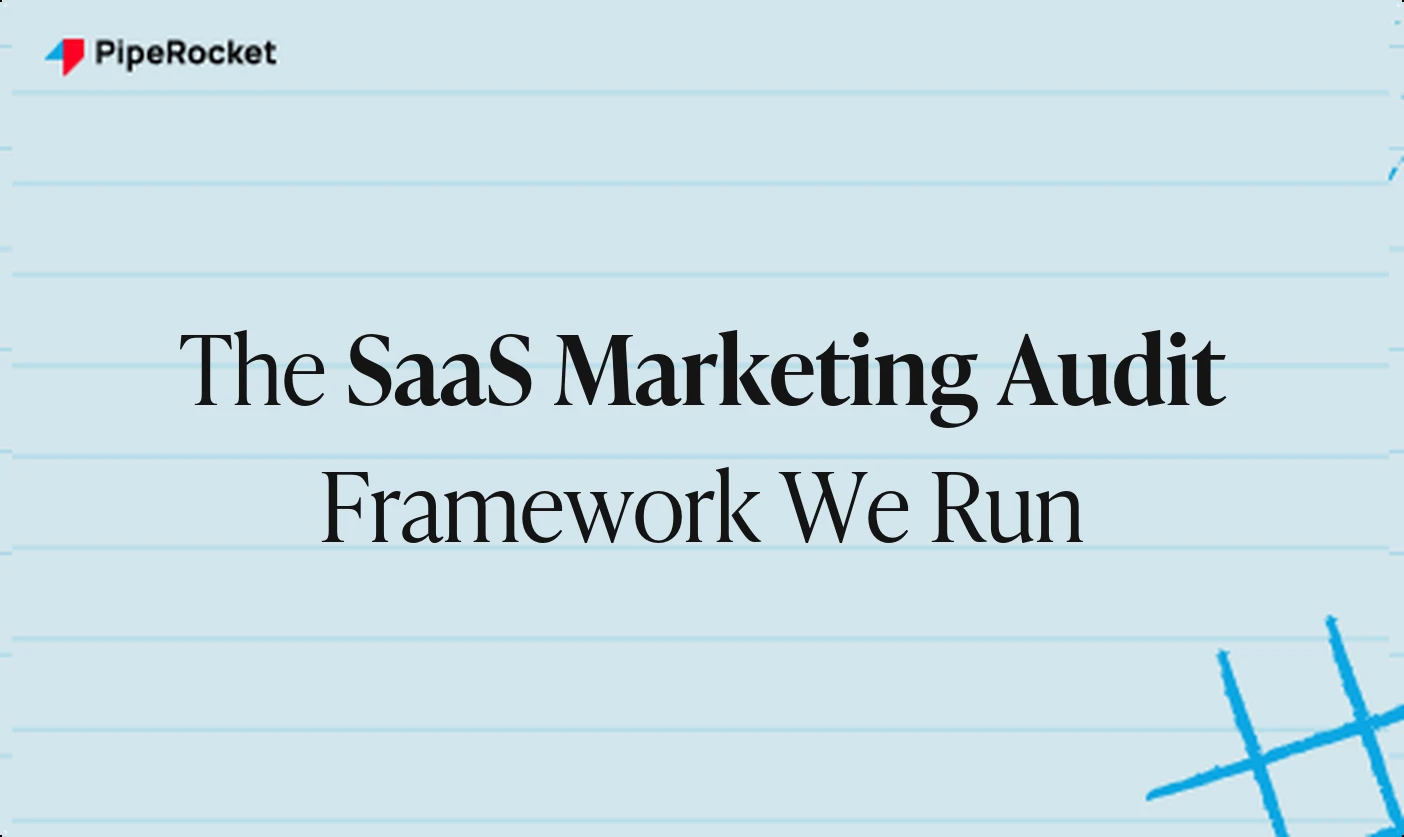 The SaaS Marketing Audit Framework We Actually Run for Clients