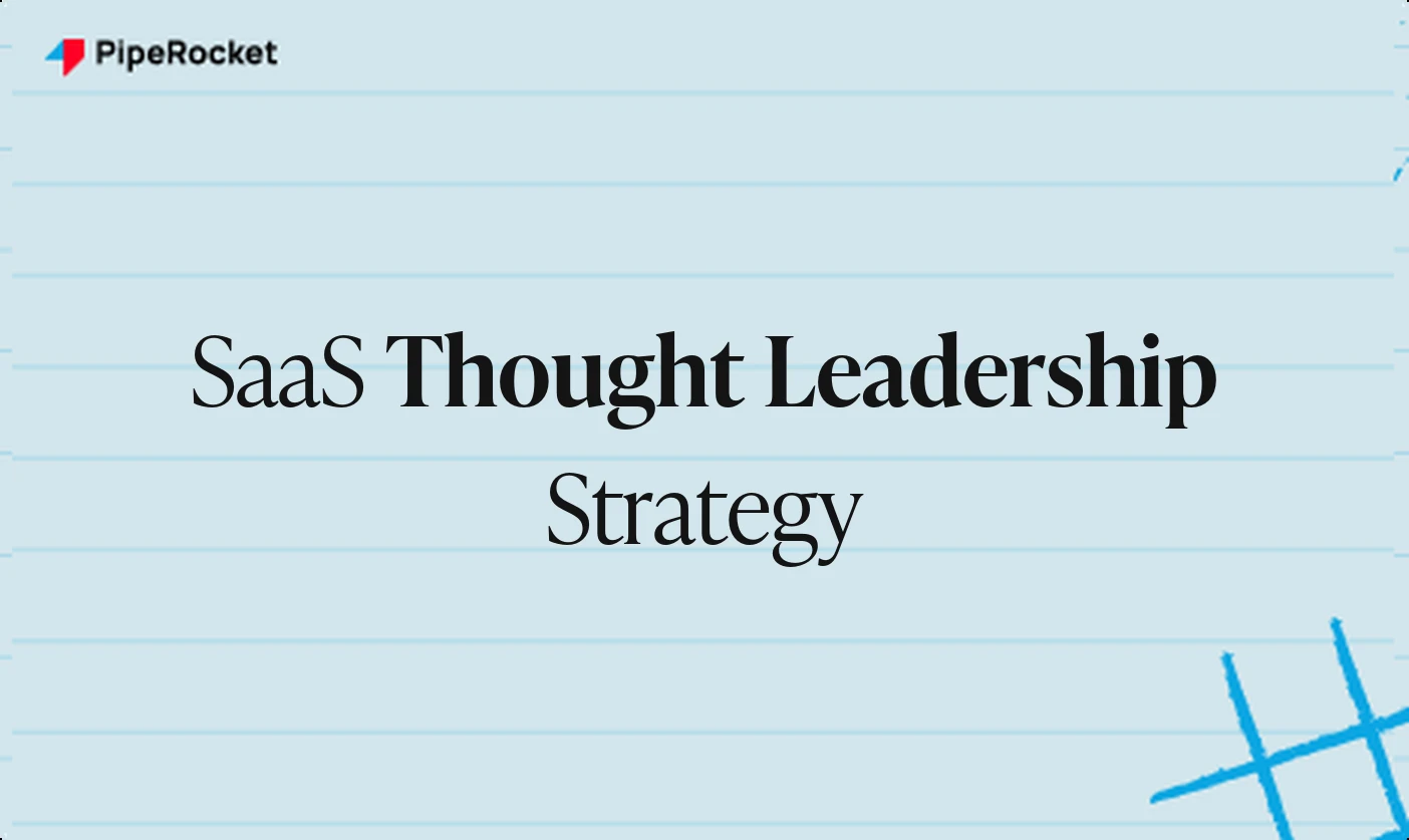 SaaS Thought Leadership Strategy: An Executive-Led Playbook