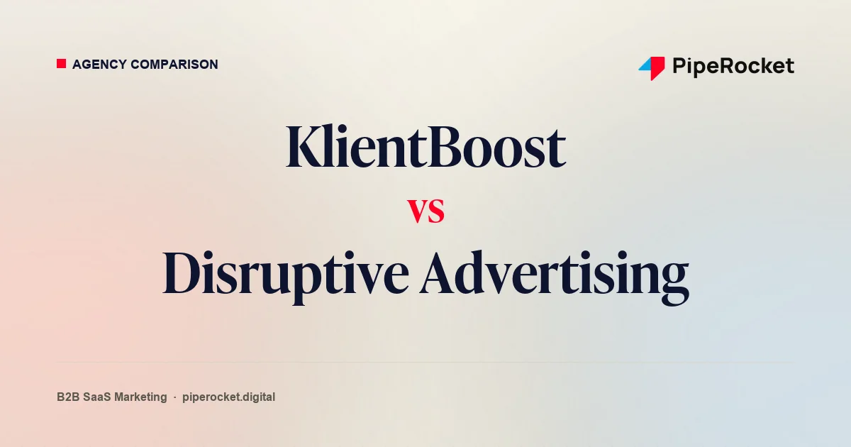KlientBoost vs Disruptive Advertising