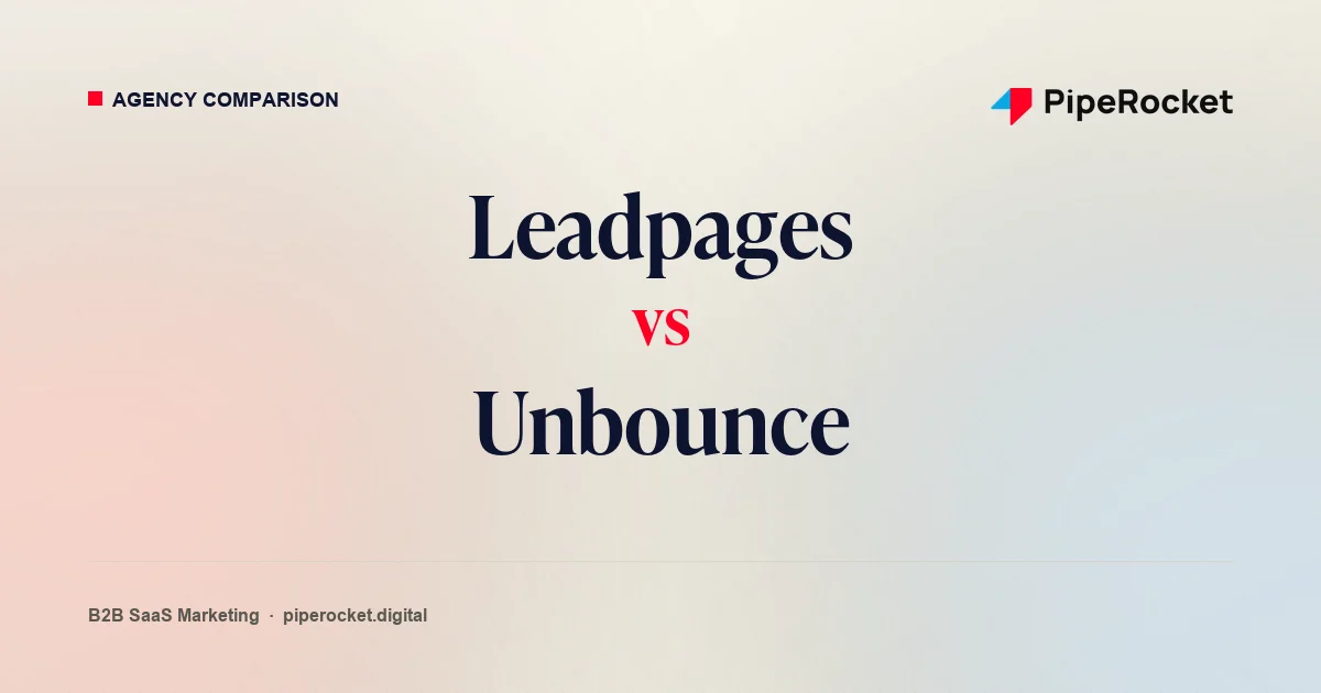 Leadpages vs Unbounce