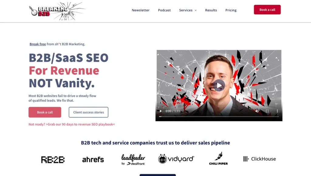 BreakingB2B Homepage