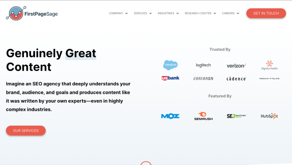 First Page Sage Homepage