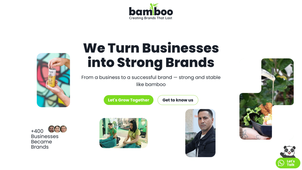 Bamboo Homepage