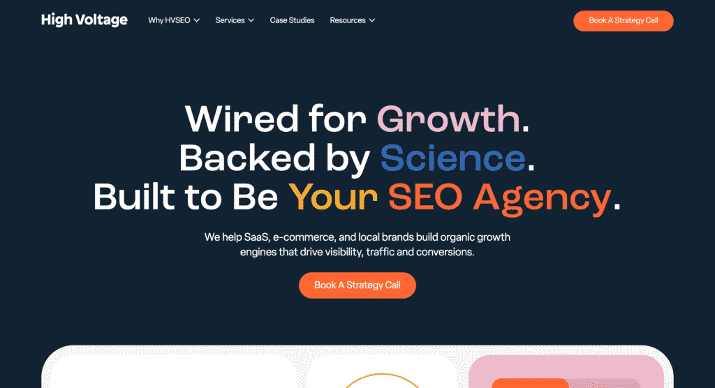 High Voltage Homepage