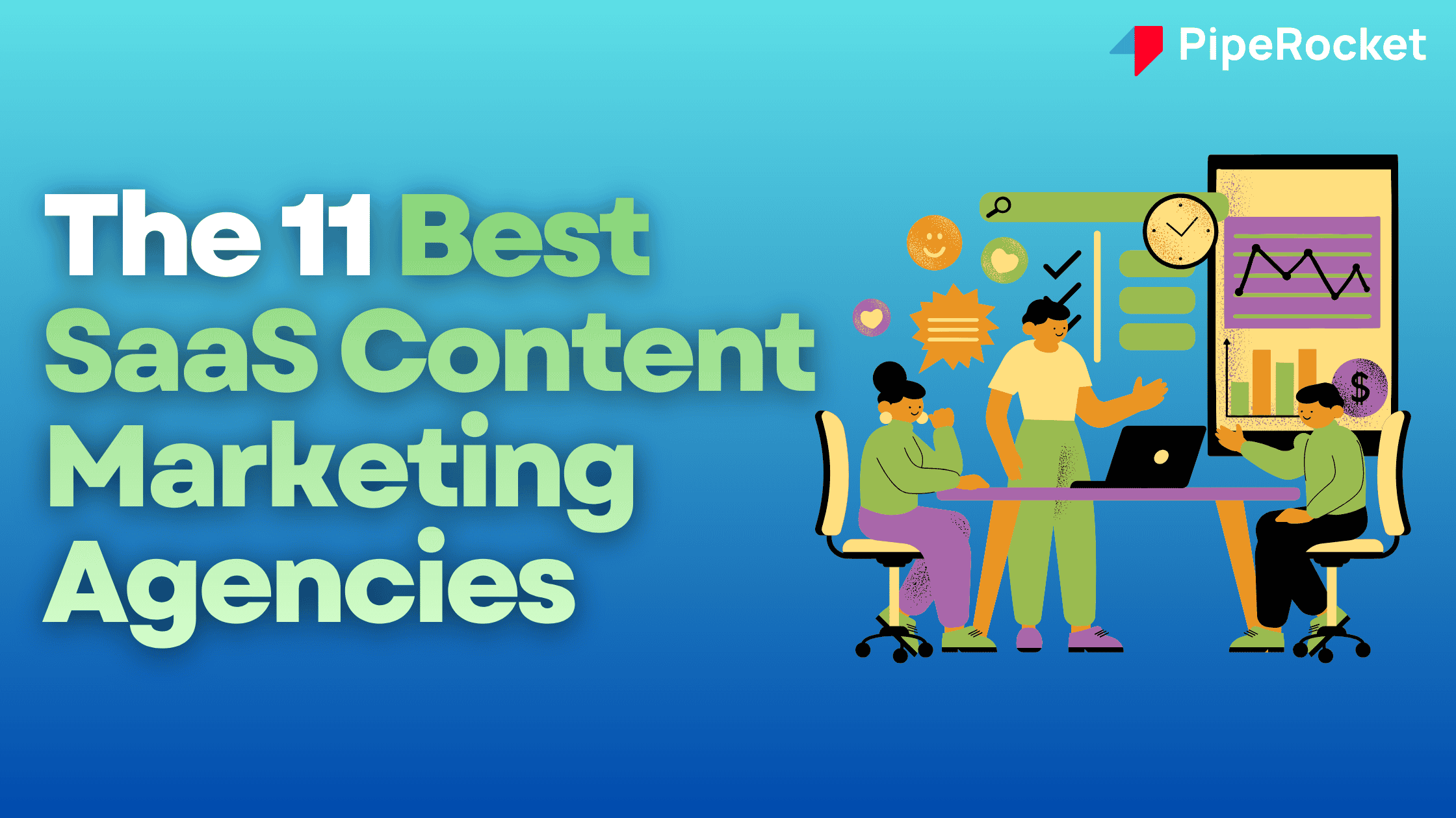 Saas Content Marketing Agencies Banner Image