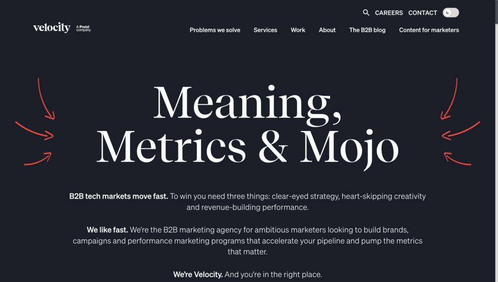 Velocity Partners Homepage