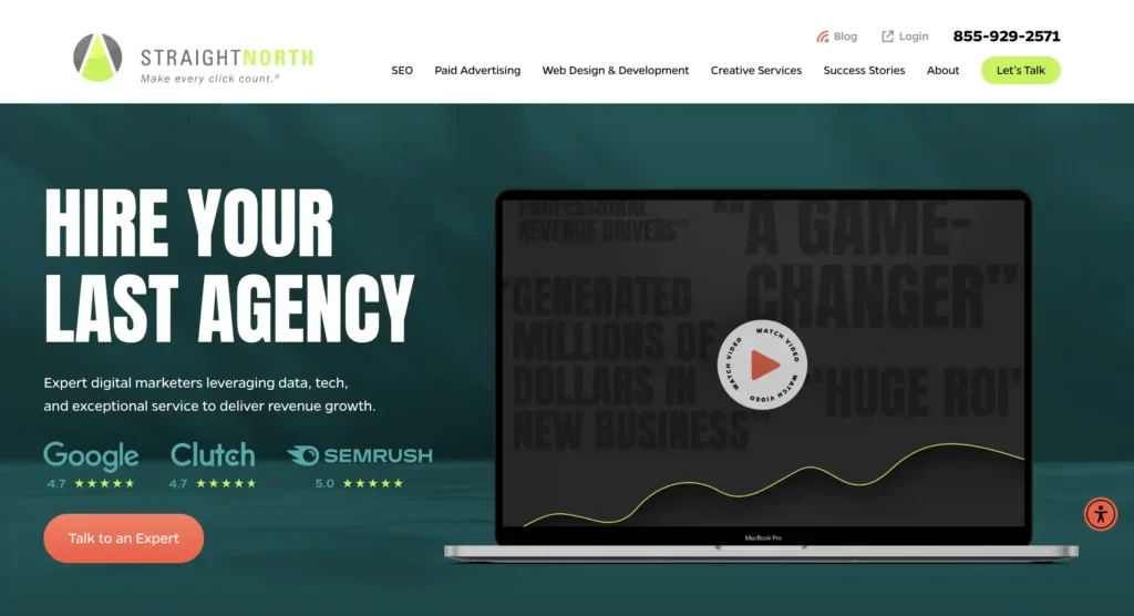 straight north homepage