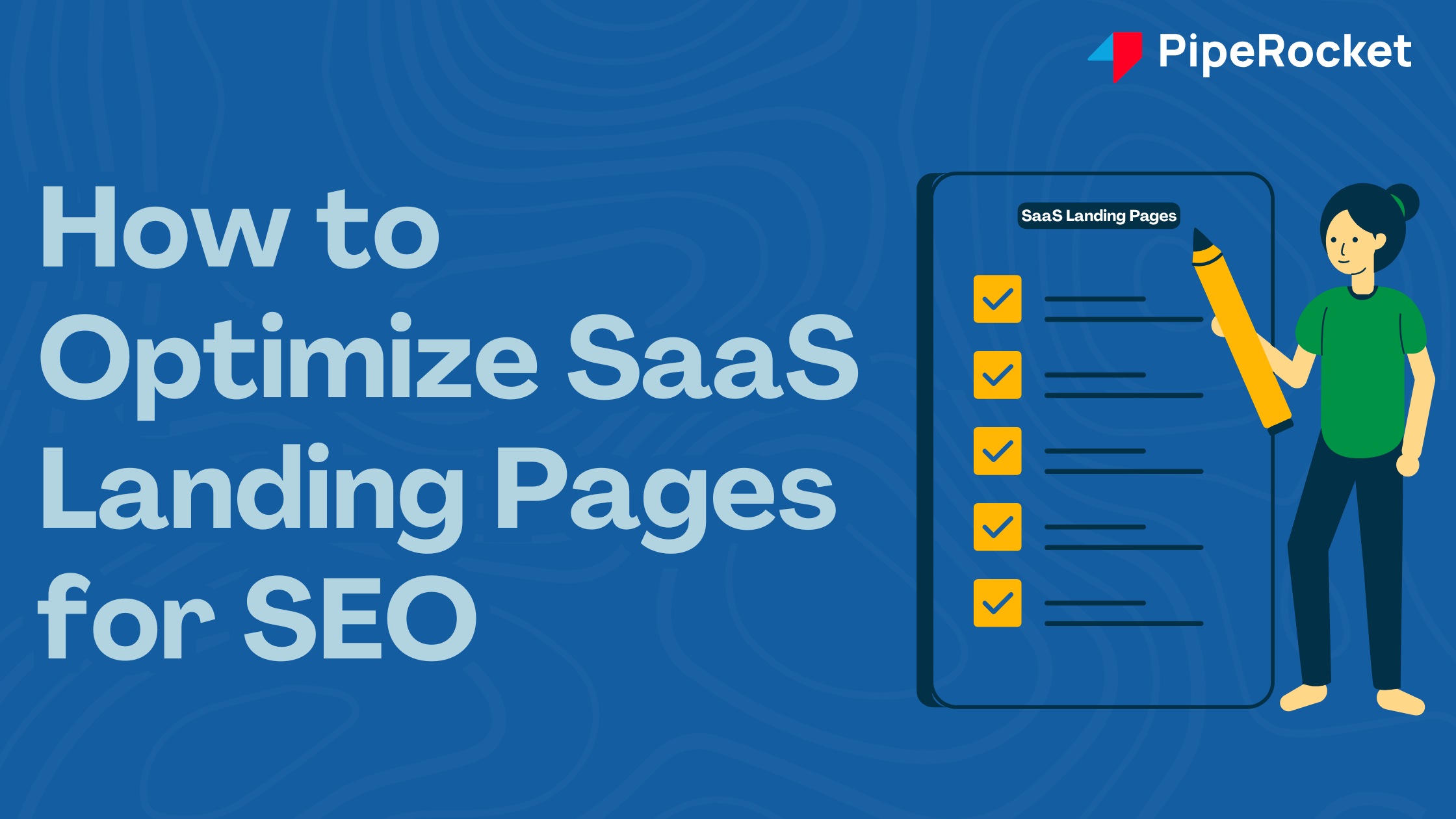 How to optimize saas landing pages for SEO